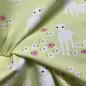 Preview: Hilco Jersey Sweet Sheep Schafe Blumen